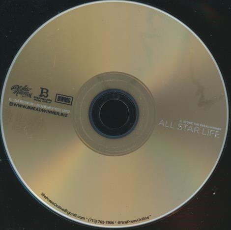 C. Stone The Breadwinner: All Star Life w/ Back Artwork
