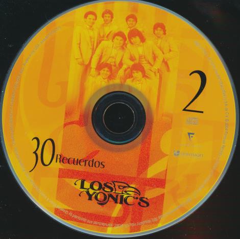 Los Yonic's: 30 Recuerdos Vol. 2 w/ No Artwork