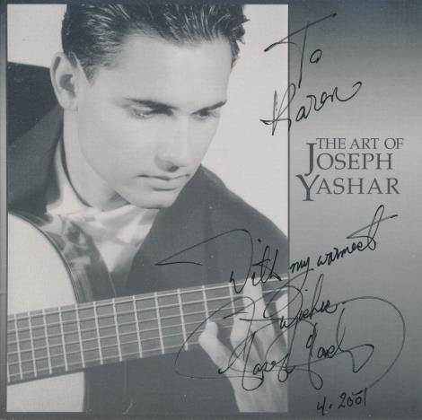 Joseph Yashar: The Art Of Joseph Yashar Signed