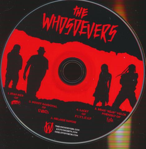 The Whosoevers: The Whosoevers Promo w/ No Artwork