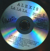 Alexis Ebert: La La La... Signed w/ Front Artwork