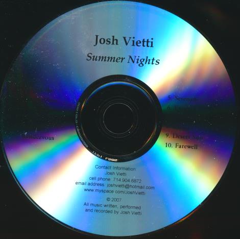 Josh Vietti: Summer Nights w/ No Artwork