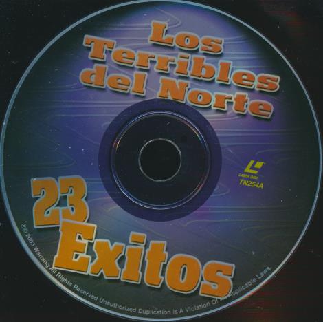 Los Terribles Del Norte: 23 Exitos w/ No Artwork