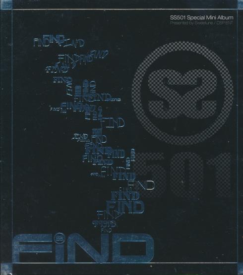 SS501: Find Special Mini Album w/ Case Slip