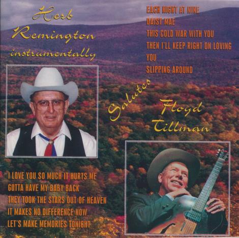 Herb Remington: Salutes Floyd Tillman