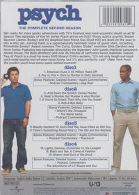 Psych: The Complete Second Season 4-Disc Set - NeverDieMedia