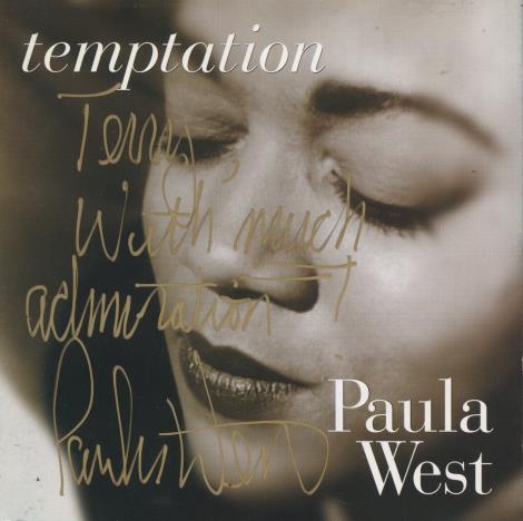 Paula West: Temptation Signed