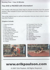 Erik Paulson's Turnovers From The Quarter Position