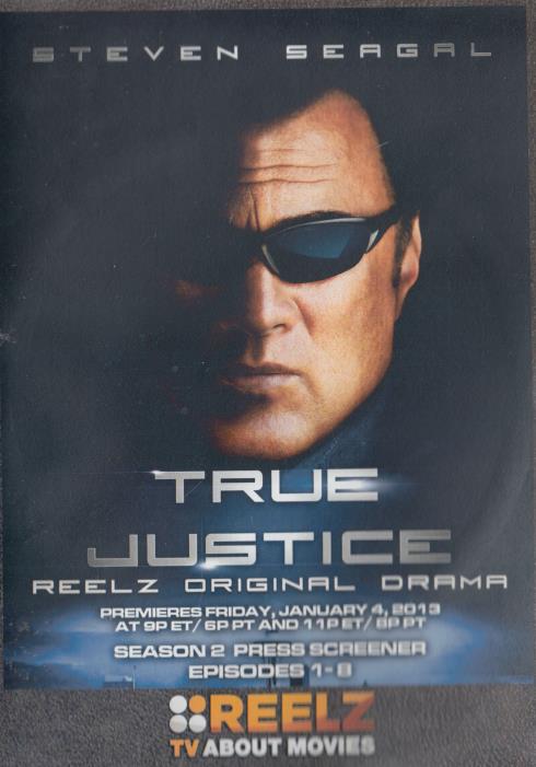 True Justice: Reelz Original Drama: The Complete Season 2 Press Screener 7-Disc Set