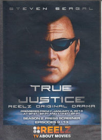 True Justice: Reelz Original Drama: The Complete Season 2 Press Screener 7-Disc Set