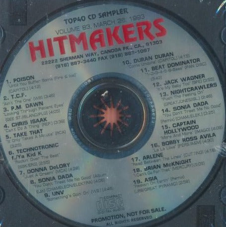 Hitmakers: Top 40 CD Sampler Volume 83 Promo
