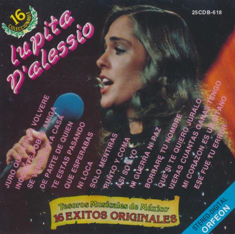 Lupita D'Alessio: 16 Exitos Originales