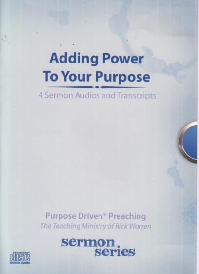 Adding Power To Purpose 5-Disc Set