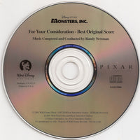 Monsters, Inc.: Best Original Score FYC Promo w/ Damaged Artwork