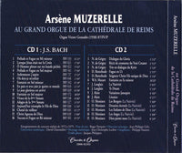 Arsene Muzerelle: Au Grande Orgue De La Cathedrale De Reims 2-Disc Set