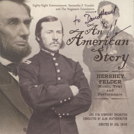 Hershey Felder's An American Story: Ars Viva Symphony Orchestra Signed