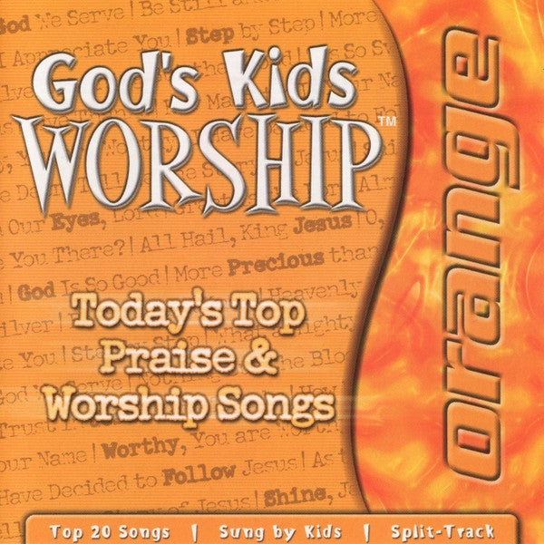 God's Kids Worship: Orange w/ Cracked Case