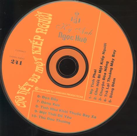 Ky Anh & Ngoc Hue: Cho Het Di Mot Kiep Nguoi w/ No Artwork