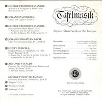 Tafelmusik: Popular Masterworks Of The Baroque