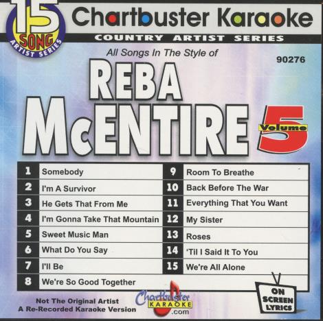 Chartbuster Karaoke: Reba Mcentire Vol. 5