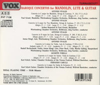 Baroque Concertos For Mandolin, Lute & Guitar