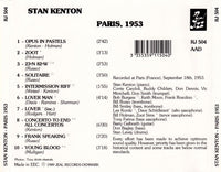 Stan Kenton: Paris, 1953