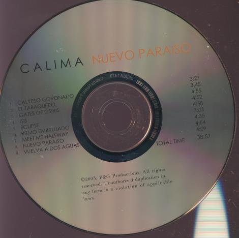 Calima: Nuevo Paraiso w/ No Artwork