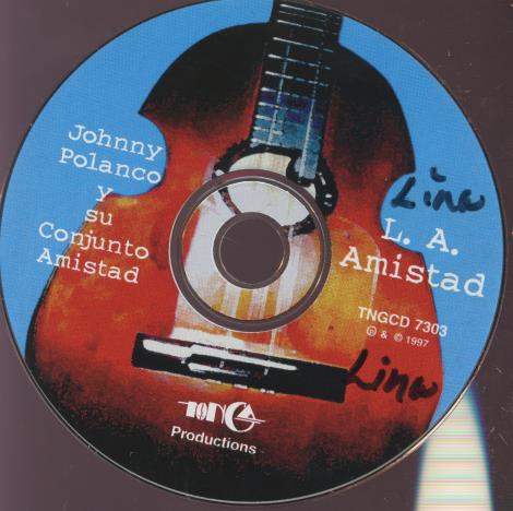Johnny Polanco Y Su Conjunto Amistad: L.A. Amistad w/ No Artwork