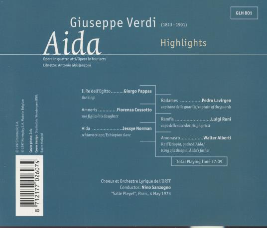 Giuseppe Verdi: Aida Highlights – NeverDieMedia