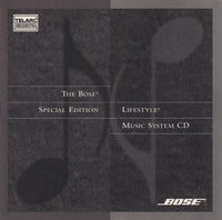 The Bose Special Edition Lifestyle Music System CD Promo