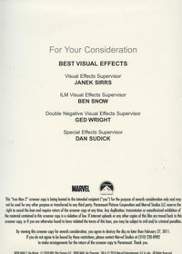 Iron Man 2 FYC - NeverDieMedia
