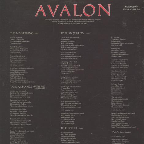 Roxy Music: Avalon
