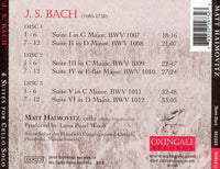 Matt Haimovitz: J.S. Bach: 6 Suites For Cello Solo 3-Disc Set
