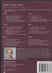 The Great Courses: How To Play Piano Incomplete 5-Disc Set