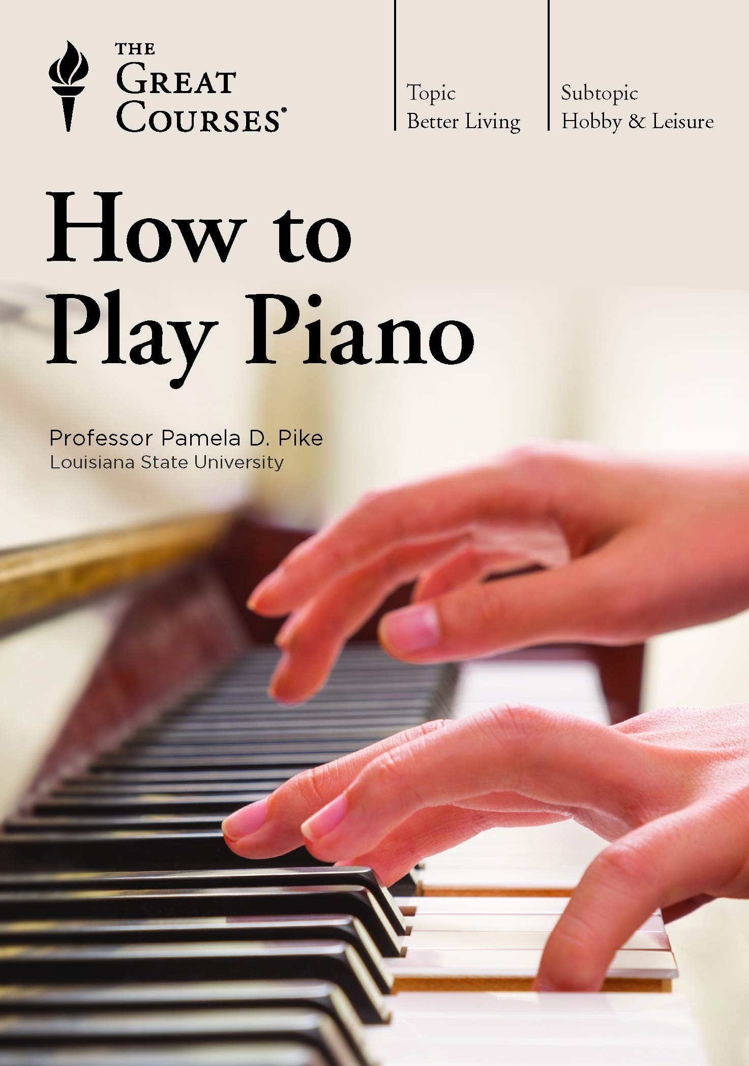 The Great Courses: How To Play Piano Incomplete 5-Disc Set