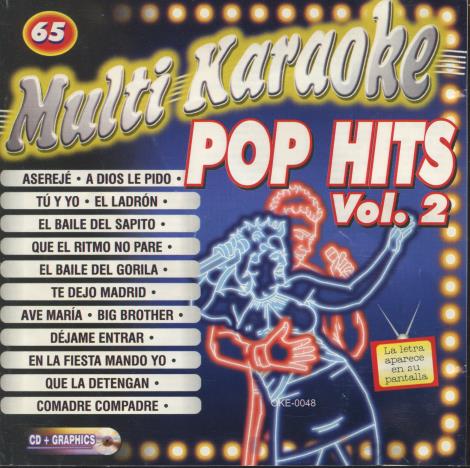 Multi Karaoke: Pop Hits Vol. 2 CD+G