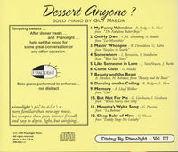 Guy Maeda: Dining By Pianolight: Dessert Anyone? Vol. 3