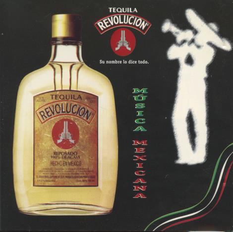 Tequila Revolucion: Musica Mexicana w/ Front Artwork