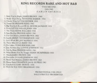 King Records: Rare And Hot R&B 1949-1962 Vol. 1 Promo