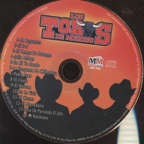 Los Toros De Mexico: En Mi Yo Mando w/ No Artwork