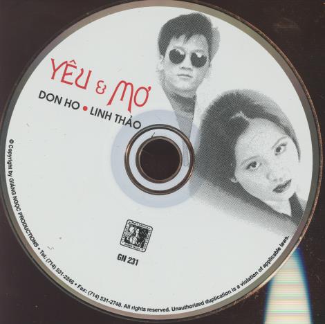 Don Ho & Linh Thao: Yeu & Mo w/ No Artwork