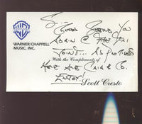 Craig David: WCM Compilation Promo w/ Handwritten Note & Back Artwork