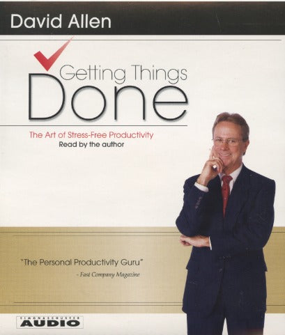 Getting Things Done: The Art Of Stress-Free Productivity Abridged 3-Disc Set