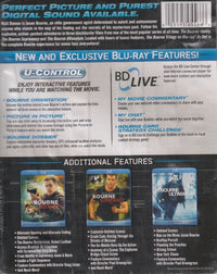 The Bourne Trilogy 3-Disc Set - NeverDieMedia