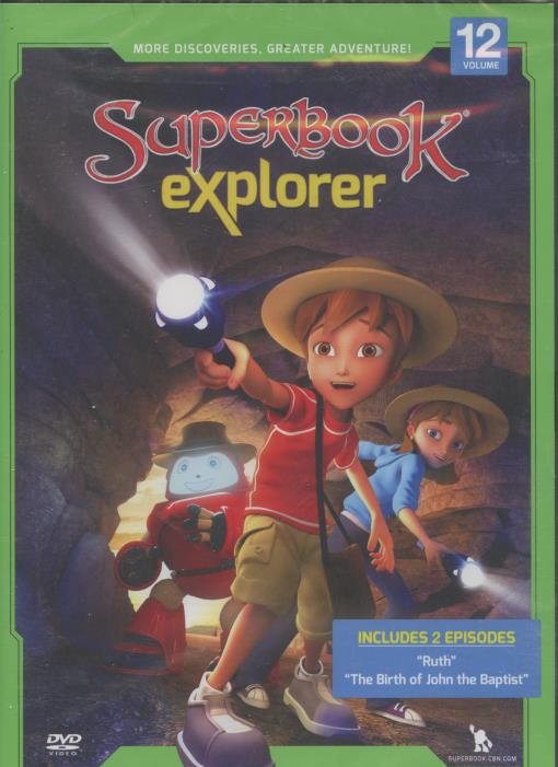 Superbook Explorer: Ruth & The Birth Of John The Baptist Volume 12