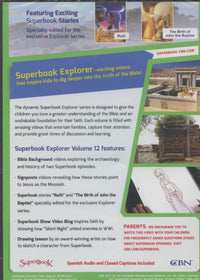 Superbook Explorer: Ruth & The Birth Of John The Baptist Volume 12