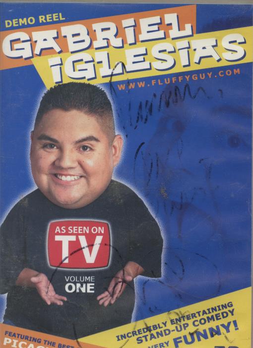 Gabriel Iglesias: As Seen On TV Demo Reel Volume One Promo w/ Faded Signature