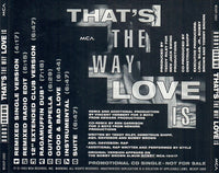 Bobby Brown: That's The Way Love Is 8-Track Promo