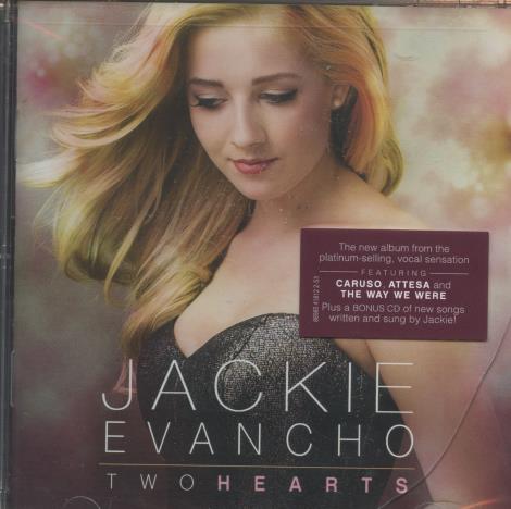 Jackie Evancho: Two Hearts 2-Disc Set w/ Cracked Case