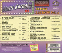 Multi Karaoke: Exitos Latinos Vol. 2 CD+G